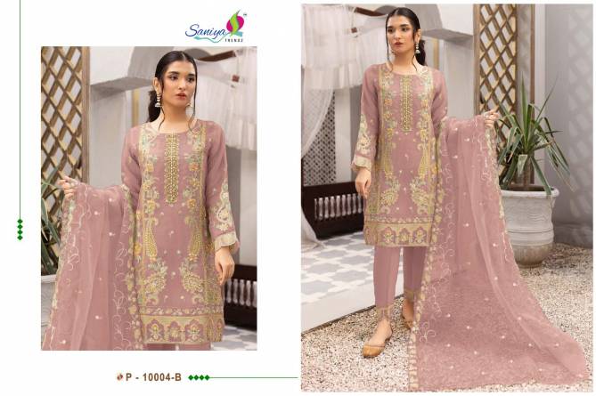 ST P 10004 Saniya Trendz Wedding Wear Wholesale Pakistani Dress Material